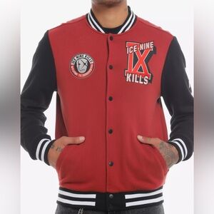Unisex Ice Nine Kills Horrorwood Varsity Jacket Hot Topic‎